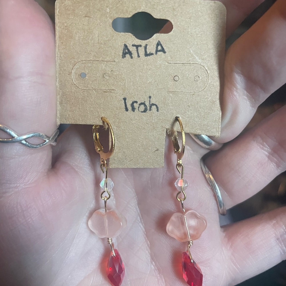 Avatar the last air bender inspired earrings